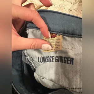 Vintage 7 For All Mankind Ginger Low-Rise Wide Leg Jeans $248MSRP thumbnail 5