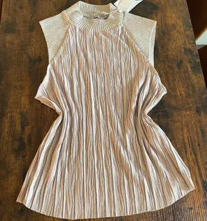 ZARA Combined Pleated Top thumbnail 8