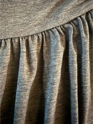 Halara NEW Fit and Flare Skirt Size Medium Gray Comfort City Chic Casual Soft thumbnail 5