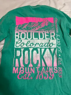 Long Sleeve T Shirt Green thumbnail 2