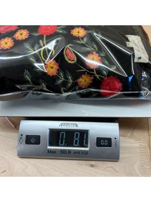 Sézane La Maille Black Sweater Floral Embroidery Size XS Cottage Folk Nouveau thumbnail 14