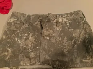 Hollister Skirt Denim Camo Mini thumbnail 1