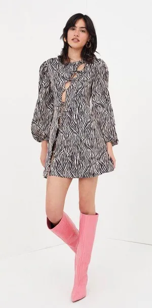 For Love & Lemons Rosita Mini Dress thumbnail 1