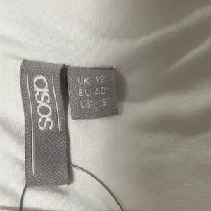ASOS Maternity NWT white dress woman size 8 stretchy thumbnail 8