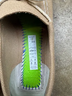 Rothy’s Boat Shoe in taupe and off white Size: 8 thumbnail 2