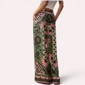 NWOT SHEIN Maija Women's Green Summer Pants, Size XS, MSRP $25 thumbnail 3
