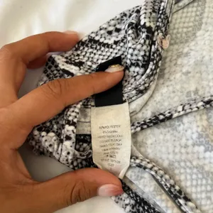 Windsor snakeskin cowlneck backless crop top thumbnail 4