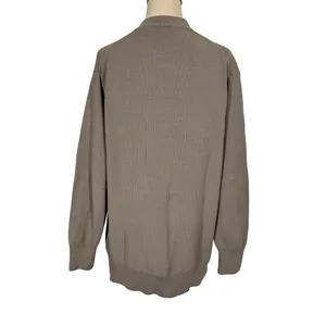 MM Lafleur The Cookie Cardigan Sleek Cotton in Fossil thumbnail 8