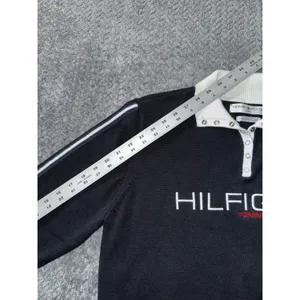 Tommy Hilfiger Women's Long Sleeve Knit Sweater Snap Button Size XL Y2K thumbnail 8