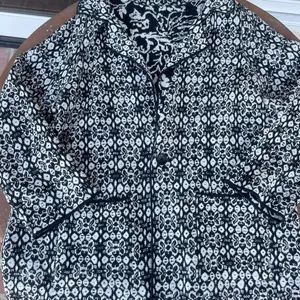 Free People Black and white whimsy reversible cartigan blazer / no tag / fits size s-L thumbnail 5