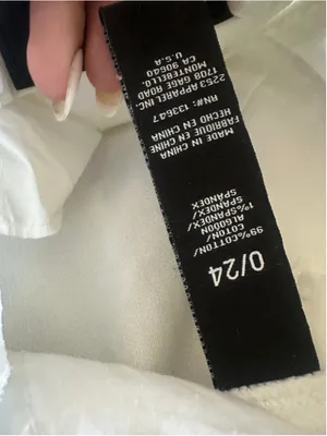 Women's BCBGeneration White Trouser Wide Leg Ankle Pants Size 0 thumbnail 4