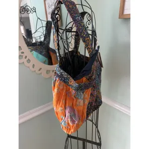 ANTHROPOLOGIE‎ M Love The Label Patchwork Cropped Tank Off Shoulder Top coquette thumbnail 9