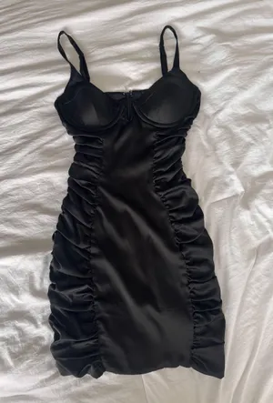 Oh Polly Black mini dress thumbnail 1