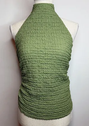 Zara Halter Backless Top thumbnail 1
