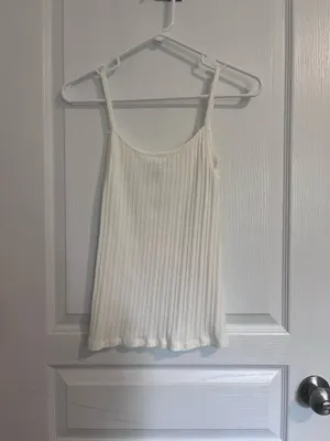 Brandy Melville Tank Top White thumbnail 2