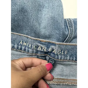 American Eagle Stretch Highest Rise Ripped Baggy Straight 10R‎ Streetwear thumbnail 4