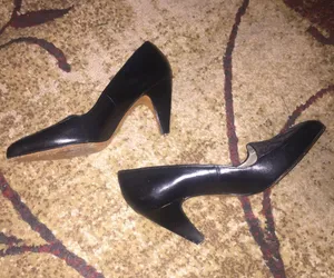 Brown Paloma of Italy Vintage Heels Shoes Size 6.5 thumbnail 1