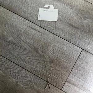 Aeropostale Dainty Gold Pendant Necklace thumbnail 3