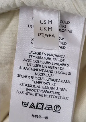 Free People Dolman Quilted Knit Jacket Cream Medium thumbnail 5