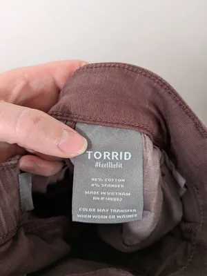 Torrid Womens Burgundy 3.5" weekend mid rise Drawstring Shorts Size 1X thumbnail 8