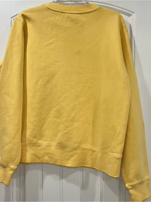 Comfort Colors NWT Yellow Sweatshirt Women’s Large thumbnail 5