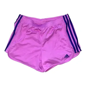 Adidas Girls Pink Shorts Size 14-16 (Women's XS) thumbnail 2