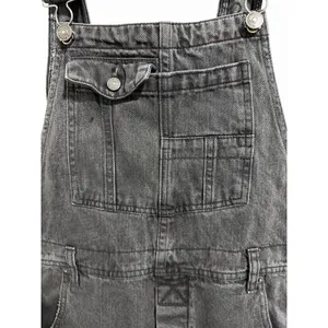 We The Free x Free People Baggy Boyfriend‎ Denim Overalls Women's Size 27 thumbnail 7