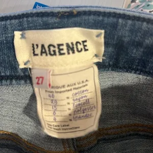 L’agence marguerite skinny high rise women’s size 27 jeans‎ light vintage thumbnail 3