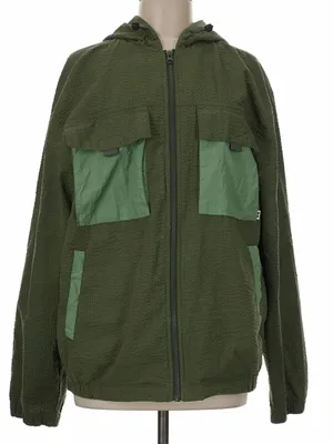 Free Assembly Olive Green Hooded Utility Jacket thumbnail 1