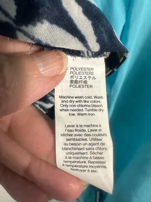 Gap Blue and Tan Lightweight Cardigan Size Medium/Large EUC thumbnail 4