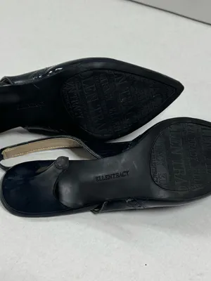 Ellen Tracy - Bindy- Dark Blue Classic Kitten-heel Pump - Size‎ 8. thumbnail 12