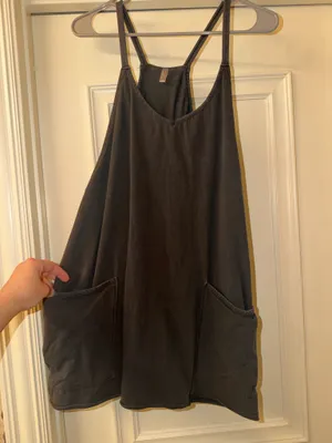 Free People Hot Shot Mini Dress Black M thumbnail 3
