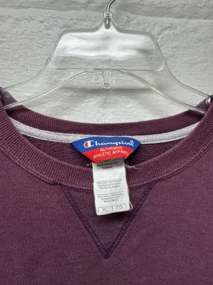 Vintage Champion Maroon Crewneck thumbnail 3