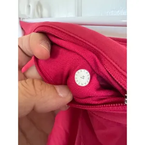 Lululemon bright pink running shorts Size 4 thumbnail 6