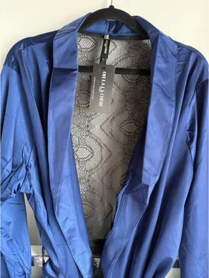 OH La la Cheri Saskia Satin And Luce Robe thumbnail 7
