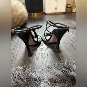 SCHUTZ Elegant Black Strappy Heels thumbnail 3