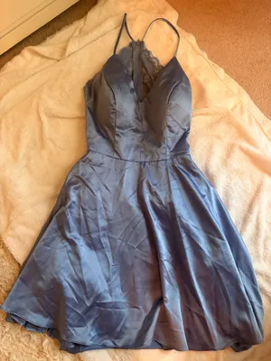 Belk Blue formal dress thumbnail 1