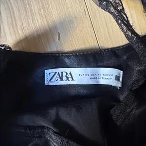 Zara Black Lace Maxi Dress thumbnail 3