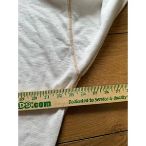 We the Free People‎ Ivory Nikala Zip Shoulder Sweater Women Size Medium Preppy thumbnail 6