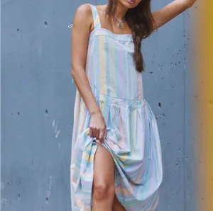 Primavera Striped Dress thumbnail 3