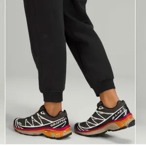 Lululemon‎ Scuba Relaxed High Rise Jogger Black Lightweight Drawstring Size 8 thumbnail 11