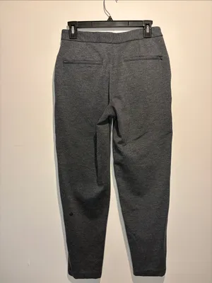 Lululemon City Trek Trouser II Office Travel Commute Stretch Grey Black Size 6 thumbnail 3