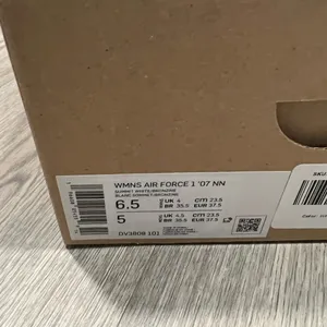 Nike W Air Force 1 '07 NN Nature White Bronzine Gold DV3808-101 Women's 7.5 thumbnail 2