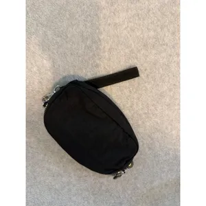 TAOMAOMAO Black Nylon Wristlet Bag Multi‎ Zip Travel Pouch Utility Wallet Small thumbnail 4