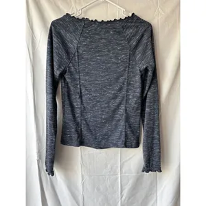 Free People Roxy Henley in Blue Gray Size Small thumbnail 2