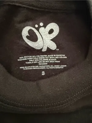 Olivia Rodrigo Black & Purple 'World Tour' Long Sleeve Tee thumbnail 5