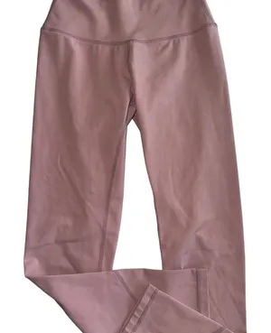 Ptula Womens High Waisted Activewear‎ Leggings Dusty Rose Mauve Size Extra Small thumbnail 1