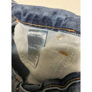 Old Navy Womens Size 6 High Rise Slouchy Taper Mom Jeans 100% Cotton Blue Denim thumbnail 5