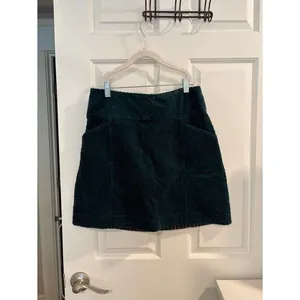 Maeve Slim Corduroy Velvet Mini Skirt thumbnail 4