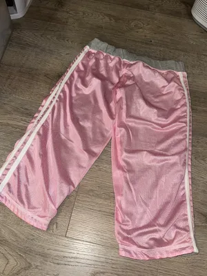 Instant action reversible light gray Y2K-style capri lounge pants pink NAUGHTY thumbnail 3